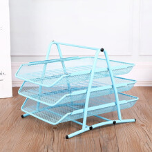 AUMIY Ny Het Rea Kontor Hem Sovrum Metallmaterial Svart Färg 3/4/5Tier Glidande Typ Pappersbrev Skrivbord Organiserare Filfack