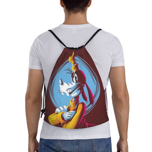 Τσάντα Goofy Goof Classic με κορδόνι, πτυσσόμενη, αθλητική, γυμναστικής, τσάντα με 1