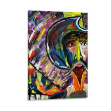 Poster cu pictură Don Quijote de Picasso (49) Imprimeu artistic pe pânză Decor de perete, 16x24inch (40x60cm)