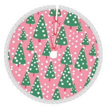 Fröhliche Weihnachten! Weihnachtsbaumdecke, 76 cm (30 Zoll), Winterliche Weihnachtsbaummatte, Weihnachtsbaumdecke für rustikale