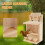 Ξύλινος τροφοδότης σκίουρων Grusce, μεγάλο ανθεκτικό εξωτερικό σπίτι σκίουρων 7