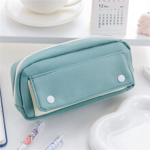 Estuche multifuncional de nailon de doble capa y gran capacidad de Fnyoxu para la vuelta al cole