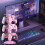 RGB Controller Stand with 2 USB Ports & Hub, Compatible with Switch, PS5, Xbox, Headset Bracket, 3.5mm & Type-C, Win7/8/10/11/Linux/Mac 7