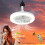 Kcavykas 10.2'' LED Enclosed Bladeless Ceiling Fan with Remote Control 5