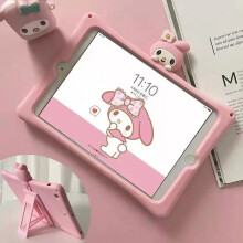 Étui de protection Sanrios compatible avec iPad Pro 2020/2021, iPad Air 2/3/4/5, motif mignon de dessin animé et d'anime.