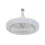 Kcavykas 10.2'' LED Enclosed Bladeless Ceiling Fan with Remote Control 2