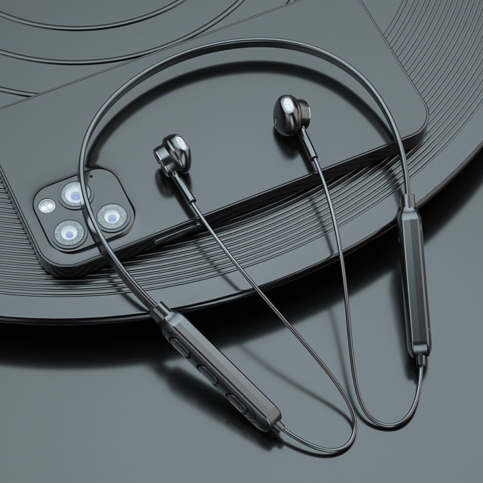 Bluetooth 5.0 Neckband Headphones. Wireless Motion Button Control Cardable Headphones 9048212935179
