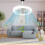 Kcavykas 10.2'' LED Enclosed Bladeless Ceiling Fan with Remote Control 4