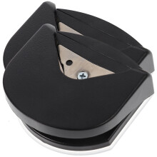 Cortador de canto arredondado para escritório, ferramenta de corte em aço inoxidável, para fotos DIY com bordas irregulares (2 peças).