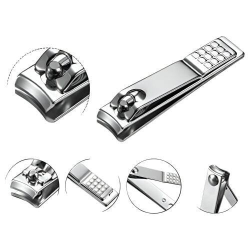 Dicasser12Pcs Χοντρός Κόφτης Νυχιών με Πλατιά Σαγόνι για Χοντρά Νύχια Ποδιών, Νύχια 2