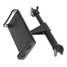 Mizh Mobiele Telefoonhouder 360 Draaibaar Verstelbare Autostoelhouder Tablet Telefoonhouder Zwart