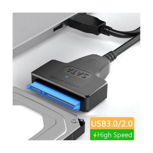 USB 3.0 Easy Drive Line SATA 22-pins naar USB-overdrachtskabel voor computer, 2,5 inch solid-state mechanische mobiele USB (22 cm) 1