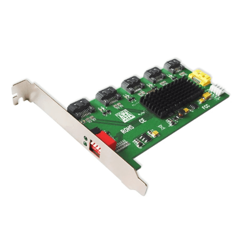 RAID5-arraykaart, harde schijfversnellerkaart, vijfkanaals SATA2-poortkaart, driverloze controller 1