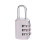 3 Digit Combination Password Lock Zinc Alloy Security Lock Suitcase Luggage Coded Lock Cabinet Locker Padlock 1