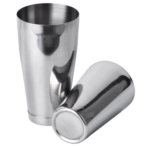 Σετ 4x Premium Cocktail Shaker Σετ Pro Boston Shaker Χωρίς βάρος, κατασκευασμένο από ανοξείδωτο 1