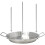 Stainless steel grill rack, vertical spit for grilling - XF28 - 1