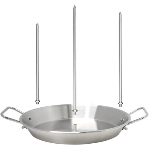 Stainless steel grill rack, vertical spit for grilling - XF28 -