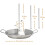 Stainless steel grill rack, vertical spit for grilling - XF28 - 3