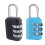 3 Digit Combination Password Lock Zinc Alloy Security Lock Suitcase Luggage Coded Lock Cabinet Locker Padlock 4