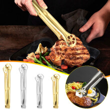 Pinze per alimenti in acciaio inox Jacenvly304, compatibili con la cucina, il pane e il ghiaccio – Decorazioni creative per la casa e per il