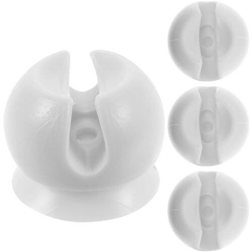 Support pour brosse à dents électrique Yongwei avec ventouse - Lot de 4