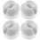 Support pour brosse à dents électrique Yongwei avec ventouse - Lot de 4 2