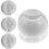 Support pour brosse à dents électrique Yongwei avec ventouse - Lot de 4 5