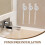 Support pour brosse à dents électrique Yongwei avec ventouse - Lot de 4 7