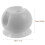 Support pour brosse à dents électrique Yongwei avec ventouse - Lot de 4 4