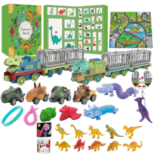 Calendário do Advento com Dinossauros, Calendário de Natal para Crianças e Meninos, Contagem Regressiva de 24 Dias para o Natal - yujia (FMY)