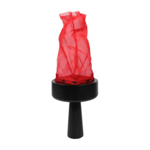 Wiederaufladbare 3D-Flammenfackel mit USB-Anschluss, flammenlose Kerzenlampe für Halloween, Weihnachtsfeiern, Bühneneffekte, realistisches
