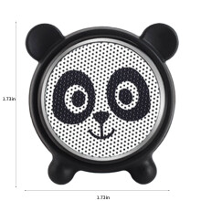 PAVEOS Mini enceinte Bluetooth portable sans fil, avec caisson de basses et amplificateur audio Bluetooth pour enfants, idéale pour une utilisation