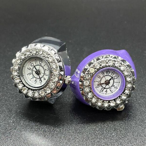 Ψηφιακό ρολόι Ring Watch ΜΩΒ Μωβ 1