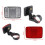 Leke2Pack Σετ ανακλαστήρων ποδηλάτου εμπρός & πίσω, κόκκινη & λευκή βάση στήριξης 5