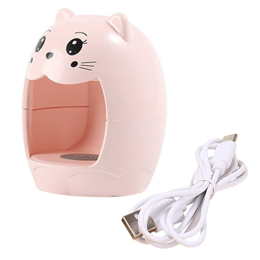 LED Nail Lamp with Timer, Fast Gel Curing, Dual Wavelength LEDs, Infrared Sensor for Home and Salon