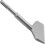 Concrete Tile Thinset Scaling Chisel, Ergonomically Angled Working End For Quick Tile Rust Removal, Wide Compatibility SDS-plus System Impact Drill 2