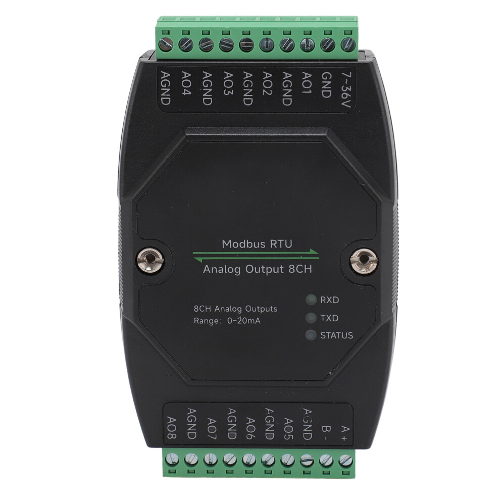 High Precision 8 Channel 12 Bit Analog Output Module Rtu Rs485 Dc7-36V 5091381250530