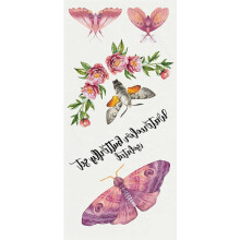 7 Sheets Waterproof Animal Temporary Tattoos, Realistic Bird Art Stickers for Kids and Adults