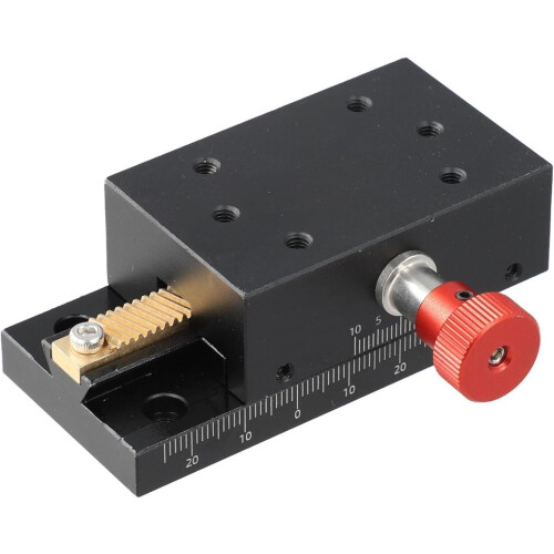 Precision Linear Stage X Axis 40mm Travel Fine 0.1mm Adjustment for Optical Fiber Alignment 1