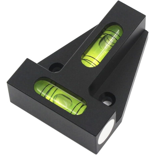 Mini TType Spirit Level with DualDirection Leveling, Compact Bubble Level for RV, Camera 2