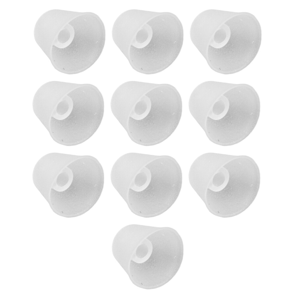 10pcs Silicone Cone-Shaped Earbud Tips for Hearing Amplifiers, Small Size