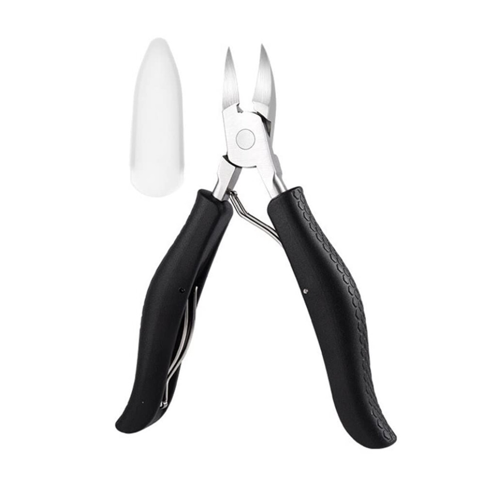 Nail Nipper and Cuticle Scissors Stainless Steel Precision Blades Ergonomic Grip Travel Size