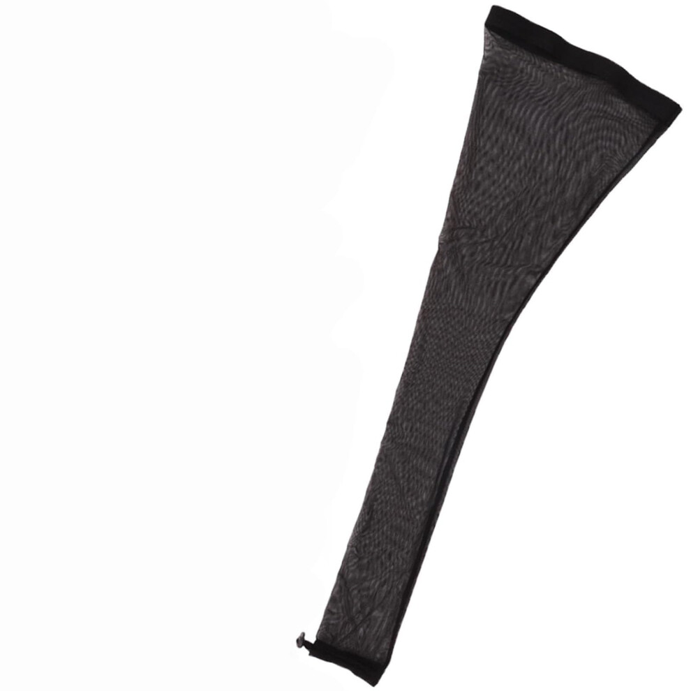 Unisex Locs Hair Sleeve With Drawstring Breathable Stretchy Mesh Dreadlock Cap For Long Hair Protection