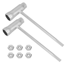 Clé à tronçonneuse ZPSHYD (2 pièces), compatible avec Stihl 024, 026, MS240, MS260, MS192T, MS200T, 028, 031, 032, tournevis et clé.