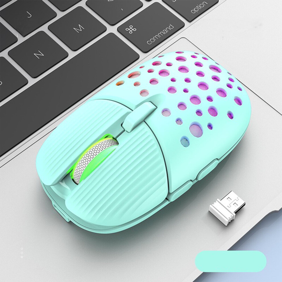 Quinlirra Easter Gifts For Women And Men: Clearance Bluetooth Dual Mode Wireless Mouse, Low Latency Silent, Rechargeable, Dpi Tunable, Power Display 9048212169772