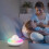 Vente de liquidation de fournitures de bureau : Veilleuse colorée rechargeable USB, lampe de chevet à intensité variable. 4