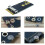 Placa Adaptadora Wi-Fi Dual Band NGFF M.2Key A/E BCM94360CS2 para Placas de 11 Polegadas A1465 e 13 Polegadas A1466 1