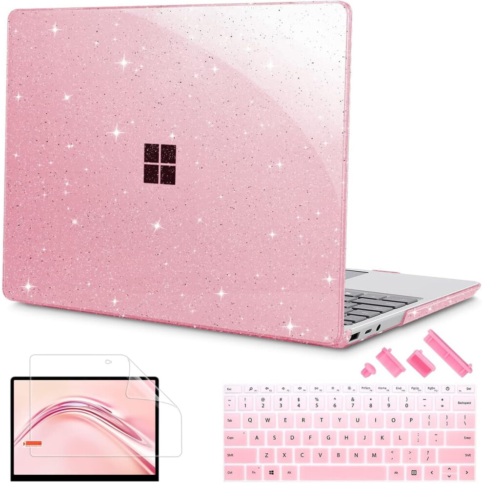 Glitter Case For 13.5" Rosoft Surface Laptop 3-5 With Metal Palm Rest Model 1951/1868,2019/2021/2022 9048212170754