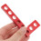 Multi-function Carpentry Ruler Construction Square Practical Portable Woodworking Red 5