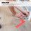 Multi-function Carpentry Ruler Construction Square Practical Portable Woodworking Red 6